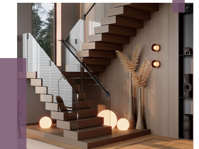 Изготовление и монтаж лестниц в Климовске от 86088 руб. | ПРОЛЁТ-Клс