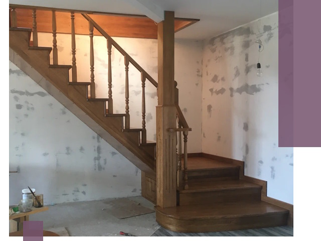 Ремонт деревянных лестниц в Климовске: быстро и качественно