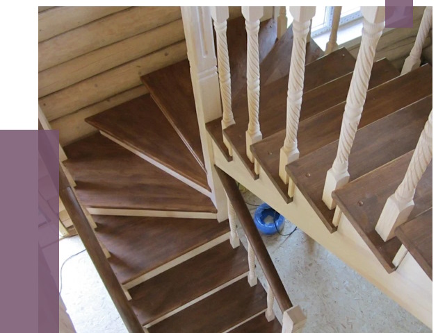 Реставрация деревянных лестниц в Климовске от 4254 руб.