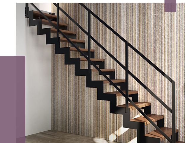 Изготовление металлических лестниц в Климовске от 48108 руб. | ПРОЛЁТ-Клс