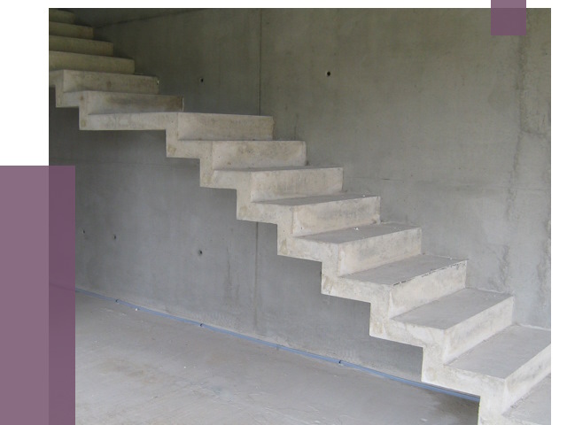 Бетонные лестницы в Климовске от 18737 руб. под ключ | ПРОЛЁТ-Клс