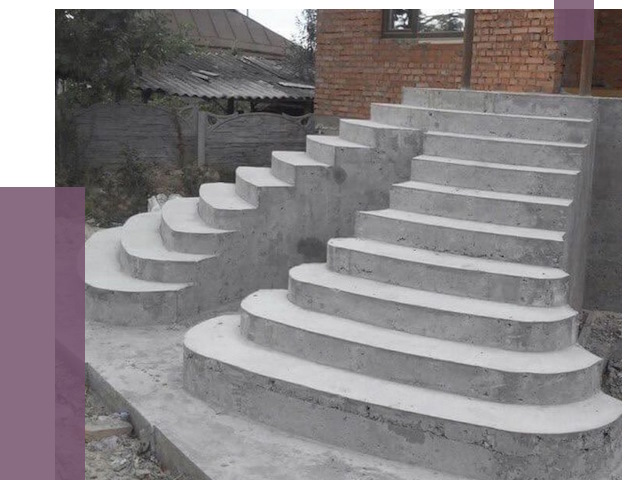 Монтаж бетонных лестниц в Климовске от 4254 руб. 