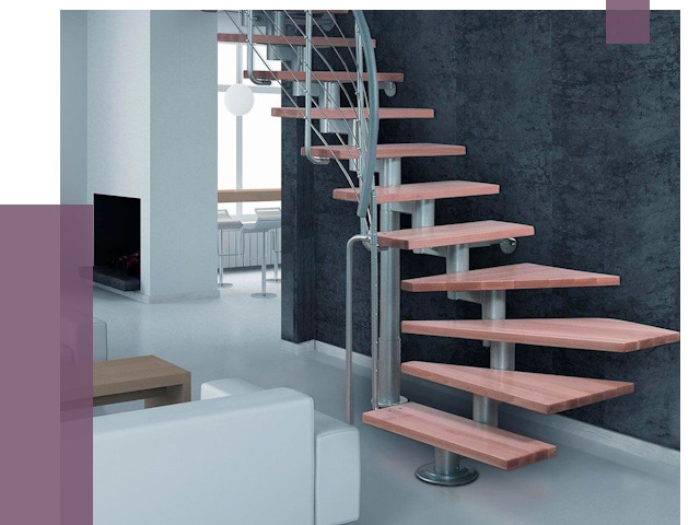 Модульные лестницы в Климовске от 16711 руб. — купить в ПРОЛЁТ-Клс