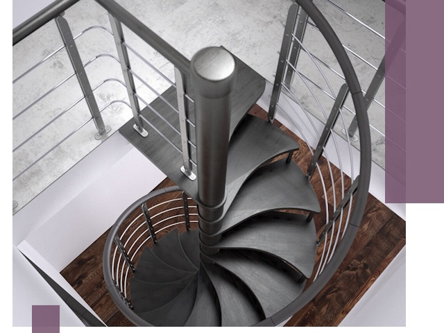 Демонтаж винтовых лестниц в Климовске — быстро и безопасно