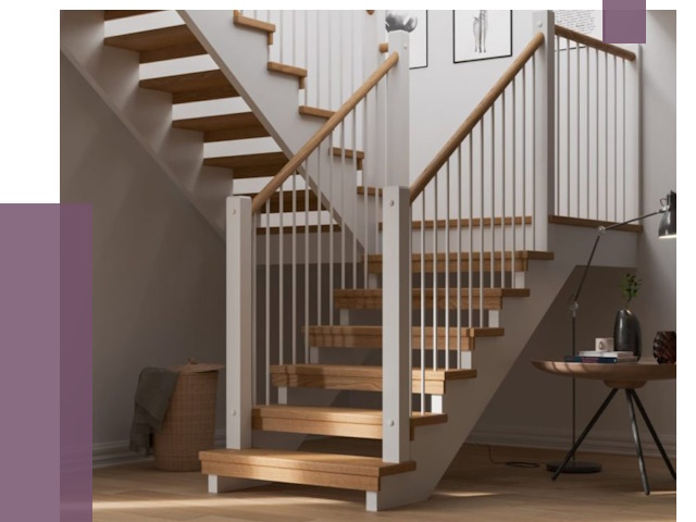 Маршевые лестницы в Климовске от 37727 руб. — монтаж | ПРОЛЁТ-Клс