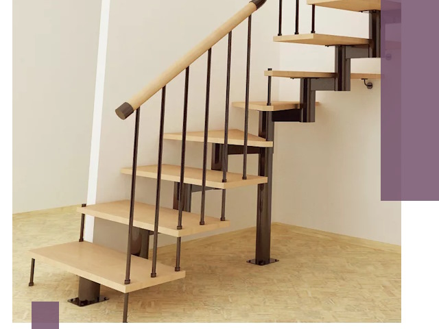 Монтаж лестниц на больцах в Климовске — быстро и надежно