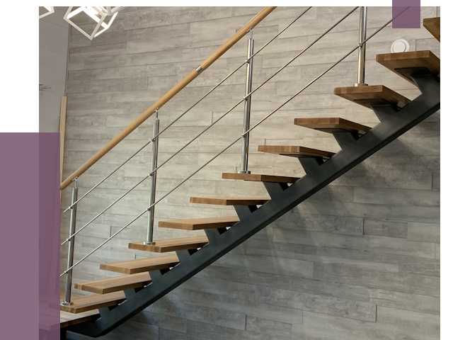 Изготовление лестниц на монокосоуре в Климовске от 75454 руб. 