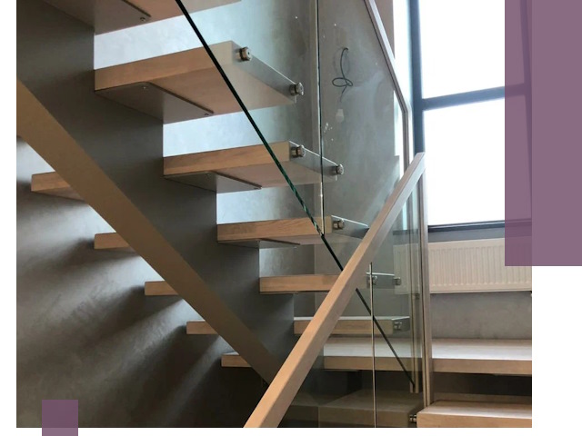 Изготовление лестниц на монокосоуре в Климовске с монтажом и гарантией