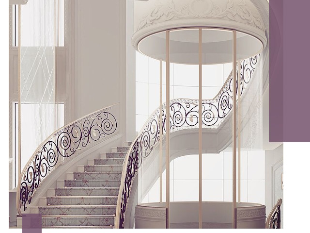 Элитные лестницы на заказ высокого класса в Климовске