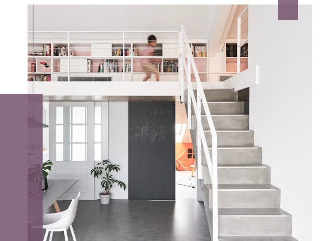 Лестницы для двухуровневой квартиры в Климовске от 174708 руб. | ПРОЛЁТ-Клс