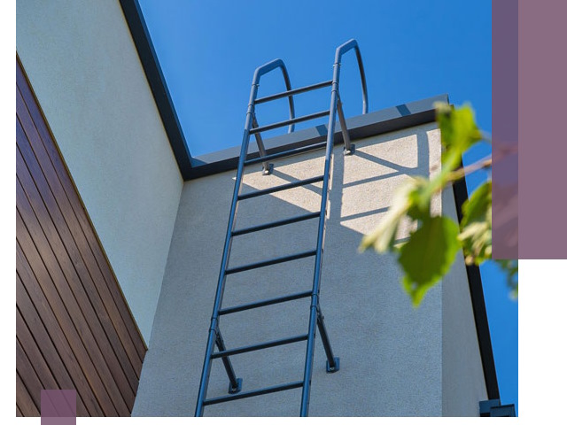 Лестницы на крышу в Климовске — изготовление, монтаж, демонтаж