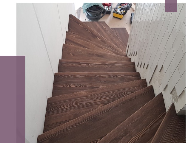 Замена ступеней лестницы в Климовске от 8305 руб.  | ПРОЛЁТ-Клс