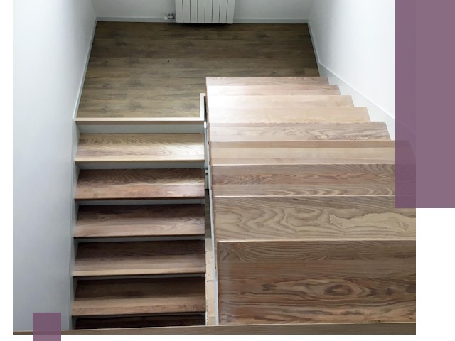 Тонировка лестниц в Климовске: качественно и долговечно