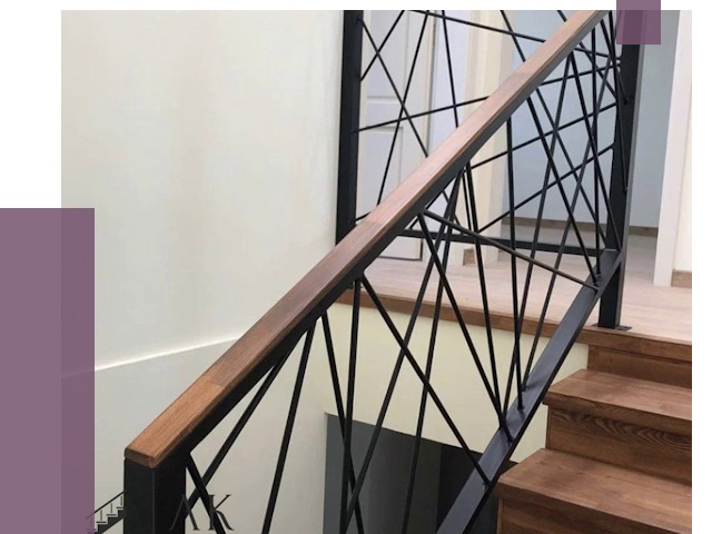 Перила и ограждения в Климовске от 7596 руб. под ключ | ПРОЛЁТ-Клс