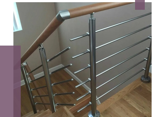Изготовление перил в Климовске от 4558 руб. — перила на заказ | ПРОЛЁТ-Клс
