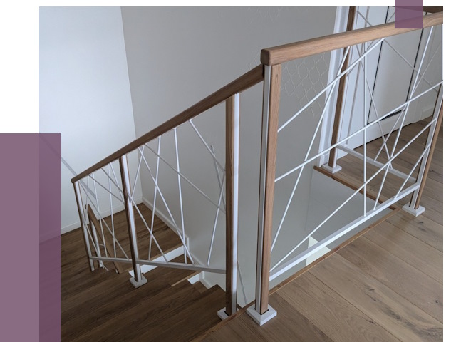 Монтаж перил и ограждений в Климовске от 4254 руб. за м² | ПРОЛЁТ-Клс