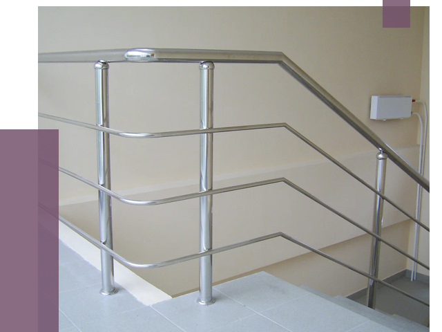 Алюминиевые перила в Климовске от 6279 руб. под ключ | ПРОЛЁТ-Клс