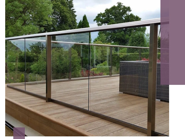 Алюминиевые перила на заказ в Климовске — монтаж и гарантия