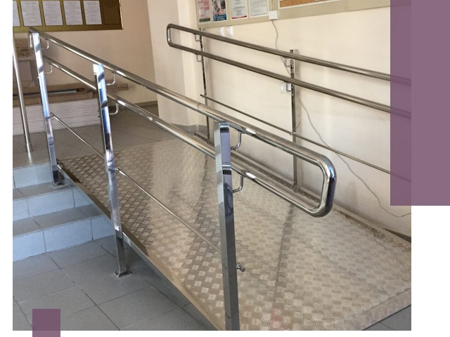 Перила для инвалидов в Климовске — надежные поручни и ограждения