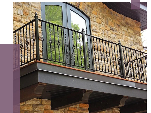 Балконные ограждения в Климовске от 7950 руб. — купить | ПРОЛЁТ-Клс
