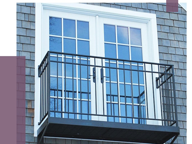 Французские балконы в Климовске от 7343 руб. за м2