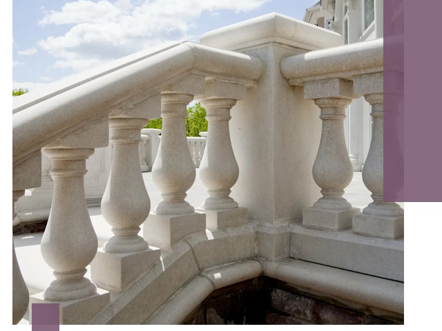 Балюстрады из металла и камня под ключ в Климовске