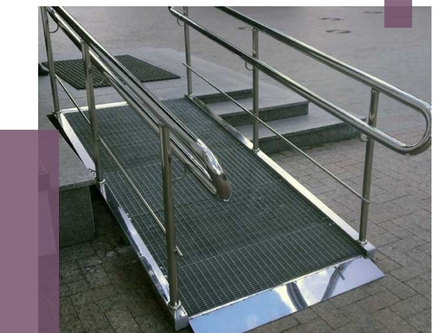 Монтаж пандусов для инвалидов в Климовске от 8528 руб. под ключ | ПРОЛЁТ-Клс