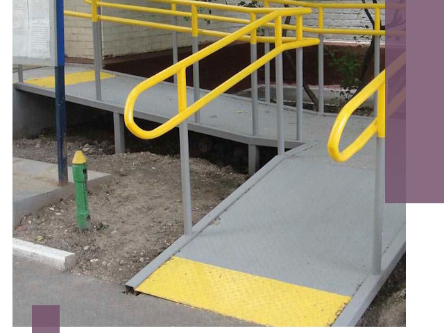 Монтаж пандусов для инвалидов в Климовске — быстро и качественно