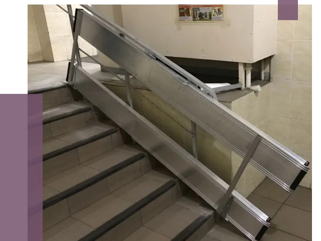 Откидные пандусы в Климовске от 6583 руб. — купить | ПРОЛЁТ-Клс