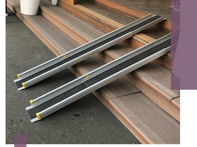 Телескопические пандусы под ключ в Климовске — изготовление и монтаж