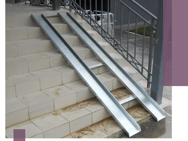 Пандусы для детских колясок в Климовске: изготовление и монтаж