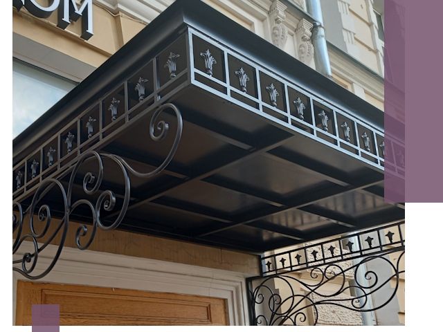 Ремонт козырьков и навесов в Климовске — быстро и качественно