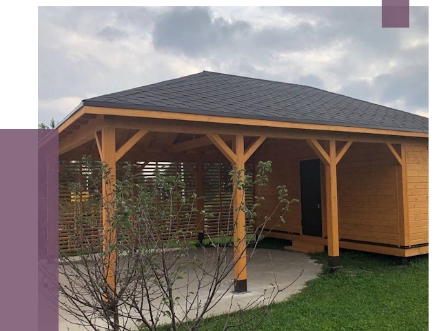 Навесы под ключ в Климовске от 47855 руб.  | ПРОЛЁТ-Клс