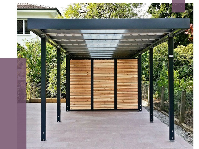 Отдельно стоящие навесы во дворе в Климовске от 79505 руб. | ПРОЛЁТ-Клс