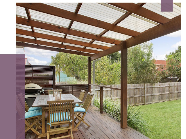 Навесы во двор в Климовске от 12559 руб. — монтаж | ПРОЛЁТ-Клс