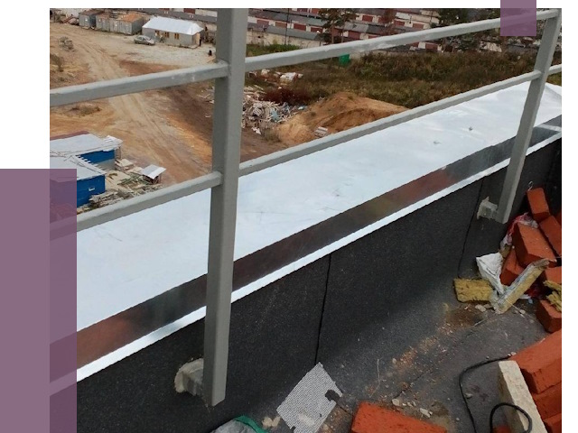 Монтаж парапетов в Климовске от 4254 руб.  | ПРОЛЁТ-Клс