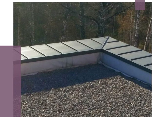 Металлические парапеты в Климовске от 4254 руб. под ключ | ПРОЛЁТ-Клс