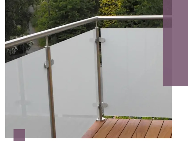 Алюминиевые парапеты для балконов и террас в Климовске