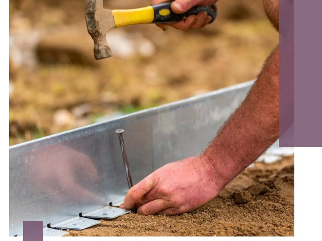 Монтаж металлических бордюров в Климовске быстро и качественно