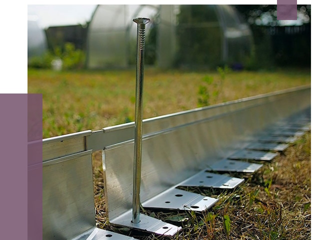 Металлические бордюры для газона в Климовске от 4254 руб. | ПРОЛЁТ-Клс