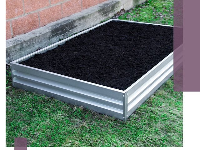 Металлические бордюры для грядок в Климовске: прочность и аккуратность