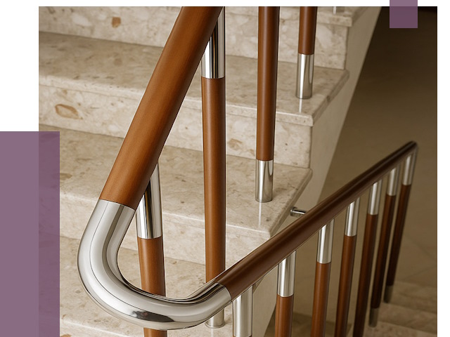 Монтаж поручней в Климовске от 9622 руб. монтаж под ключ | ПРОЛЁТ-Клс