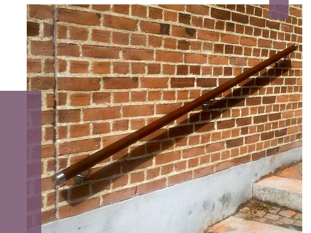 Изготовление пристенных поручней в Климовске от 4406 руб. — ПРОЛЁТ-Клс