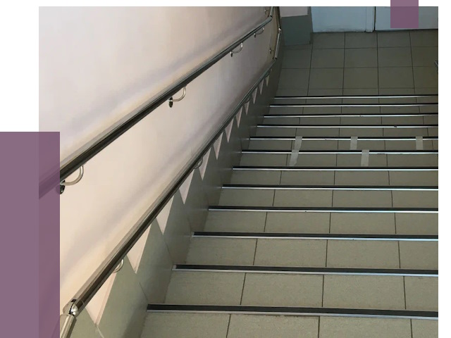 Демонтаж пристенных поручней в Климовске под ключ от 1874 руб. | ПРОЛЁТ-Клс